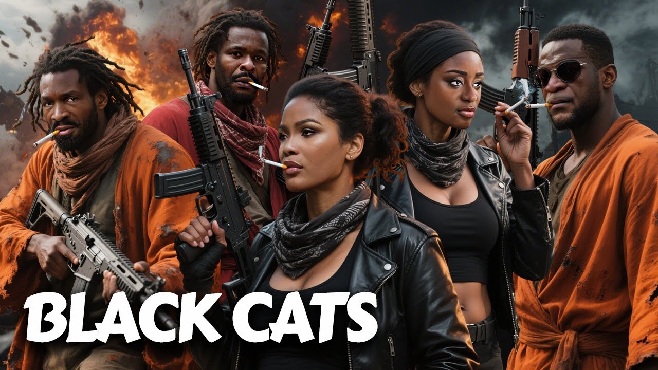 Black Cats - Zubby Michael Sylvester Madu Francis Sharon - 2025 Latest New Nigerian movie poster