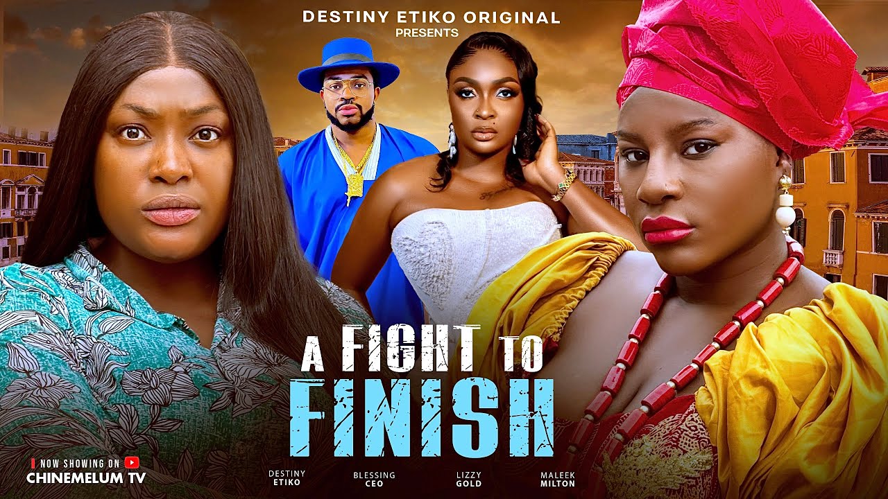 A FIGHT TO FINISH | LIZZY GOLD | 2025 movie poster