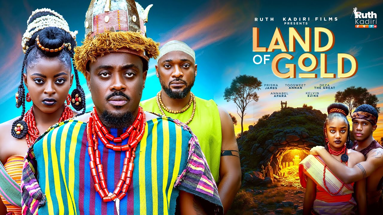 LAND OF GOLD | RUTH KADIRI | 2025 movie poster