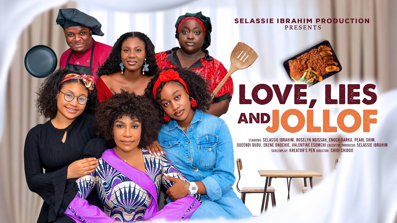 LOVE, LIES AND JOLLOF | ENOCK DARKO | 2025 movie poster