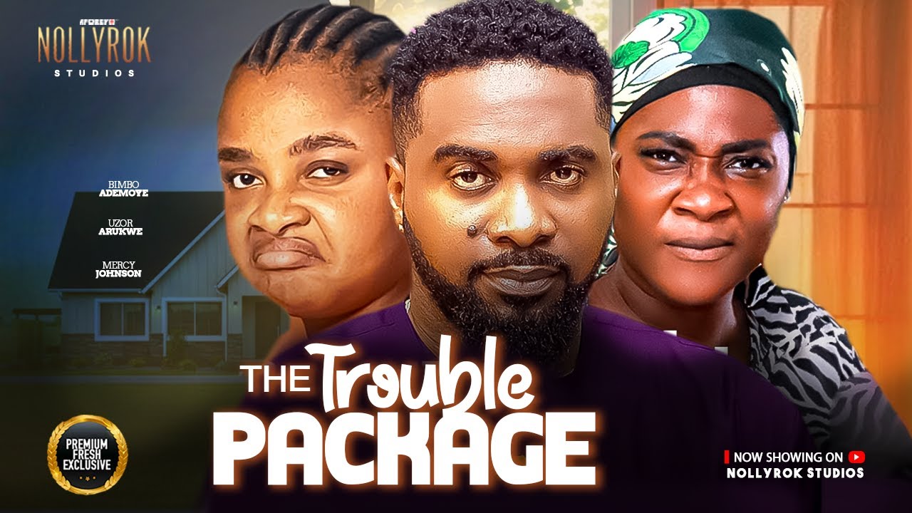 THE TROUBLE PACKAGE | MERCY JOHNSON | 2026 movie poster